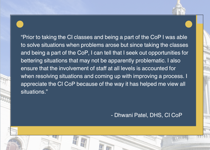 Department of Health Services testimonial