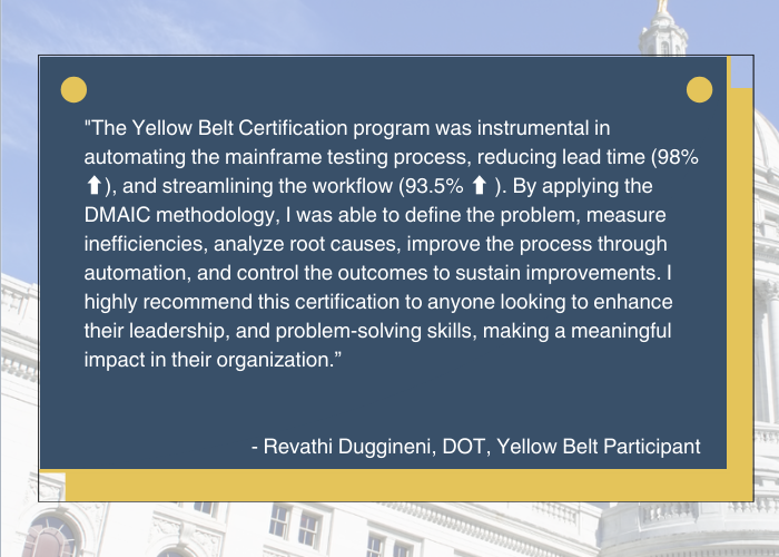 Department of Transportation testimonial